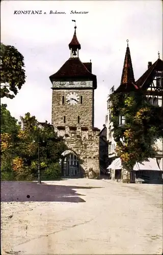 Ak Konstanz am Bodensee, Schnetztor