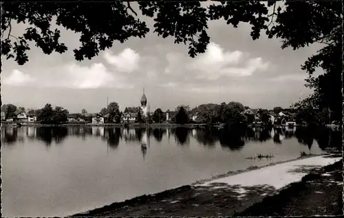 Ak Wessling Weßling Oberbayern, Tor zum Fünf-Seen-Gebiet