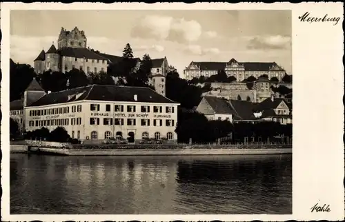 Ak Meersburg am Bodensee, Kurhaus Hotel zum Schiff