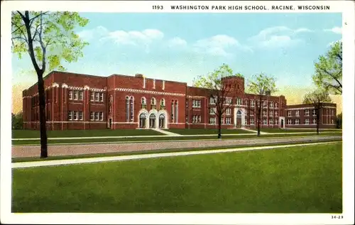 Ak Racine Wisconsin USA, Washington Park High School