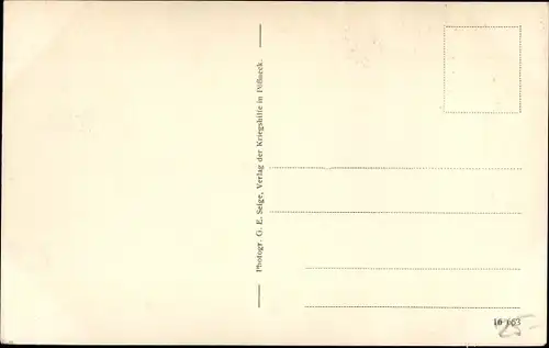 Ak Pößneck in Thüringen, Nagelung, Eisernes Kreuz, Schlussnagelung 1915, Deutsche Soldaten