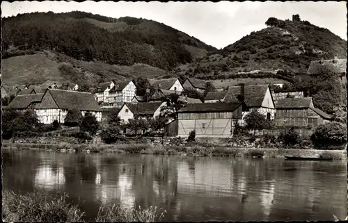 Ak Rühle Bodenwerder an der Weser, Panorama