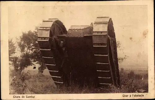 Ak Chars de Combat, Char a l'obstacle, französischer Panzer