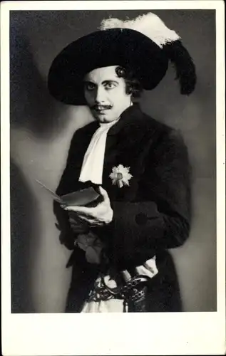 Foto Ak Schauspieler im Theaterkostüm, Portrait