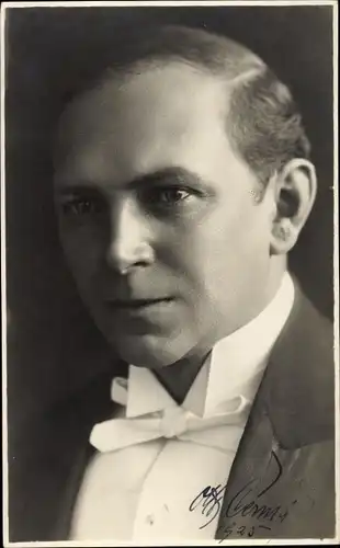Foto Ak Schauspieler Otto Čermák, Portrait