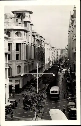 Ak Casablanca Marokko, Boulevard de la Gare