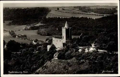 Ak Bad Kösen Naumburg an der Saale, Rudelsburg