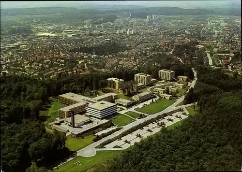 Ak Böblingen in Württemberg, Kreiskrankenhaus, Fliegeraufnahme