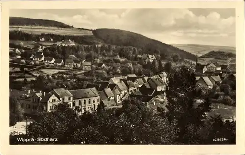 Ak Wippra Sangerhausen am Harz, Totale