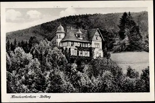 Ak Stolberg im Harz, Handwerkerheim