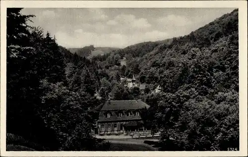 Ak Stolberg im Harz, Hotel Waldfrieden