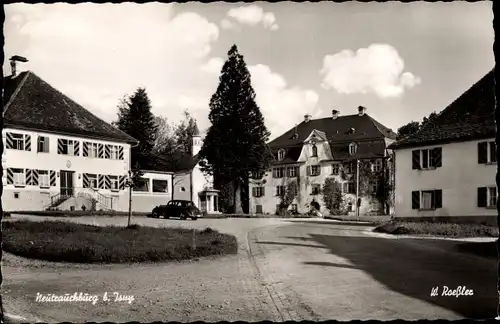 Ak Neutrauchburg Isny im Allgäu, Marktplatz, Dorfpartie