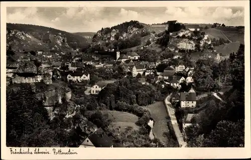 Ak Pottenstein in Oberfranken, Gesamtansicht