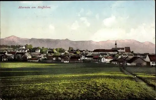 Ak Murnau am Staffelsee, Panorama