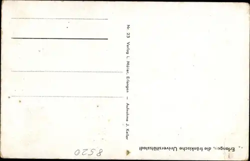 Ak Erlangen in Mittelfranken Bayern, Nürnberger Tor