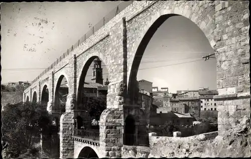 Ak Teruel Aragonien Spanien, Los Arcos, Acueducto