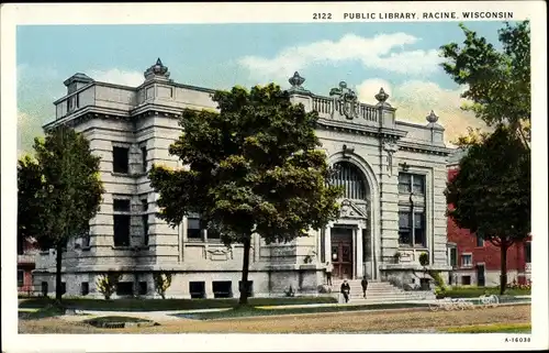 Ak Racine Wisconsin USA, Public Library
