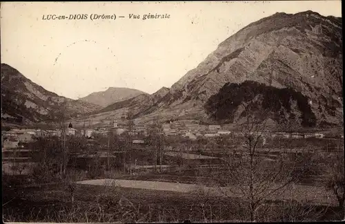 Ak Luc en Diois Drôme, Vue générale