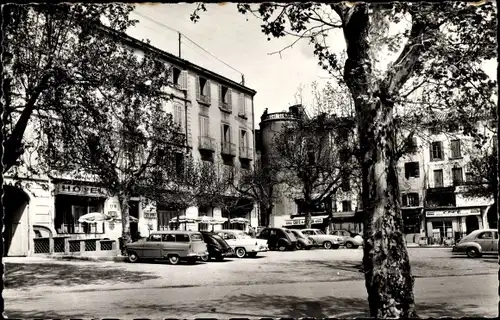 Ak Nyons Drôme, La Place, l'Hotel Colombet