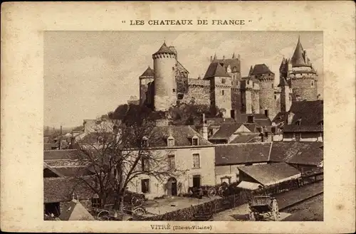 Ak Vitré Ille-et-Vilaine, Le Chateau
