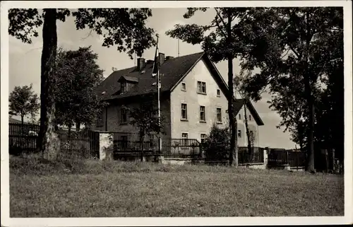 Ak Jöhstadt im Erzgebirge Sachsen, Landheim der Leipziger Nicolaischule