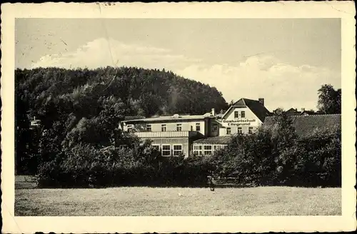 Ak Unkeroda Wartburgkreis, Gasthaus Pension Eltegrund