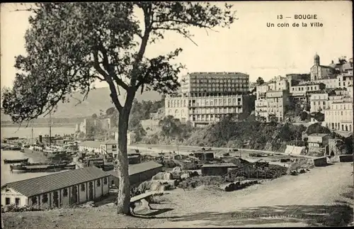 Ak Bougie Algerien, Un coin de la Ville