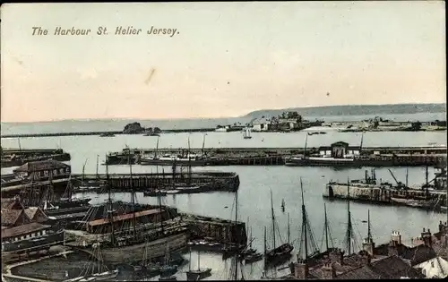Ak Saint Helier Kanalinsel Jersey, The Harbour
