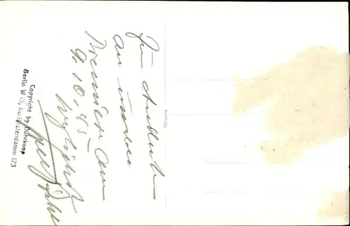 Ak Schauspieler Fred Richter, Portrait, Autogramm