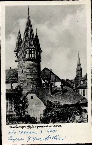 Ak Eschwege an der Werra Hessen, Gefangenenhausturm