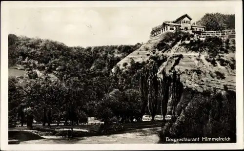 Ak Bad Kösen Naumburg an der Saale, Bergrestaurant Himmelreich