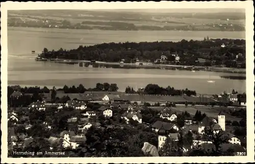 Ak Herrsching am Ammersee, Gesamtansicht