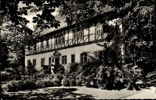 Ak Bodenwerder an der Weser, Münchhausen Haus