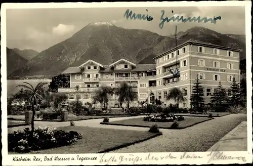 Ak Bad Wiessee in Oberbayern, Kurheim Rex