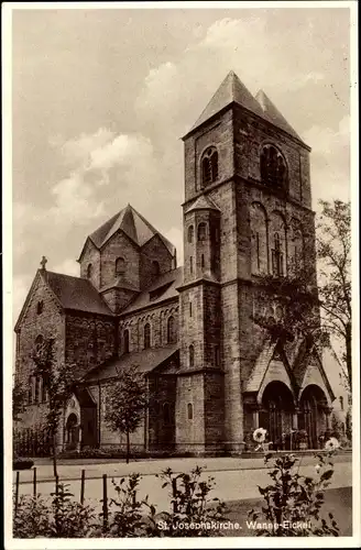 Ak Wanne Eickel Herne im Ruhrgebiet, St. Josephskirche