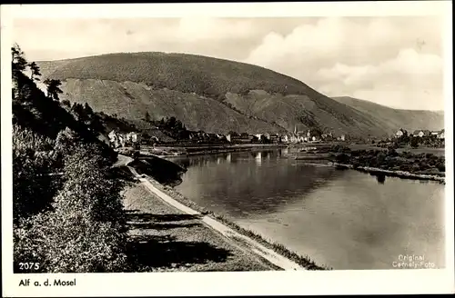 Ak Alf an der Mosel, Teilansicht