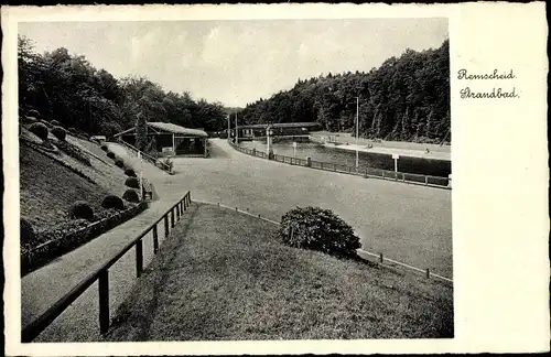 Ak Remscheid im Bergischen Land, Strandbad