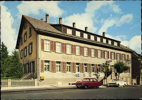 Ak Maulbronn im Enzkreis Baden Württemberg, Blick auf den Gasthaus zum Kloster, Inh. H. Rieger