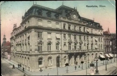 Ak Mannheim in Baden, Börse