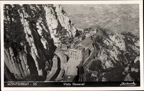 Ak Montserrat Katalonien, Vista General