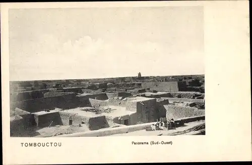 Ak Timbuktu Tombouctou Mali, Panorama, Sud-Ouest