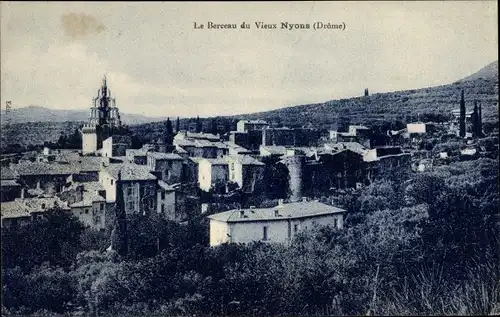 Ak Nyons Drôme, Le Berceau du Vieux Nyons