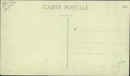 Ak Nyons Drôme, Place des Arcades, Place Carnot, Au Petit Paris, Pharmacie