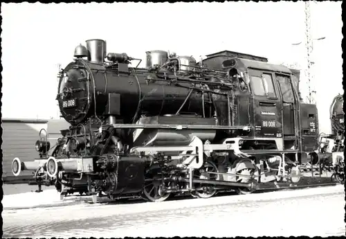 Foto Ak Deutsche Lokomotive 89 008