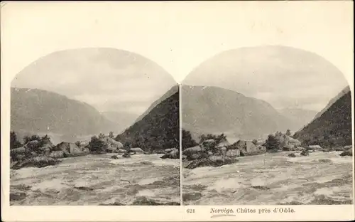 Stereo Ak Odda Norwegen, Chutes pres d'Odde