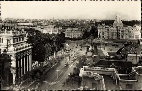 Ak Madrid Spanien, Vista parcial