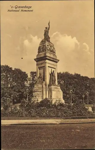 Ak 's Gravenhage Den Haag Südholland, Nationaal Monument