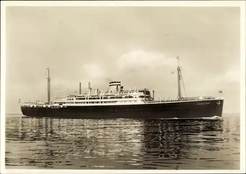 Ak Dampfer Cordillera, HAPAG