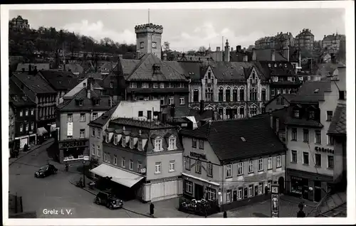 Ak Greiz in Thüringen, Ratsstübl, Nordsee, Adler Apotheke