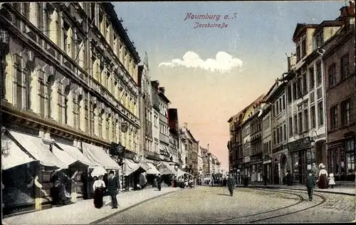 Ak Naumburg an der Saale, Jacobstraße